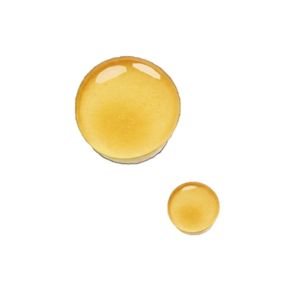 Camelina + Chamomile (Sensitive Skin) Active Serum Booster, golden oil texture swatch