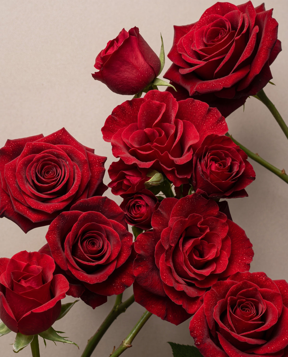 Red, Red Rose scent notes: a cluster of velvet red roses