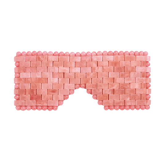 Rose Quartz Eye Mask - Delune 